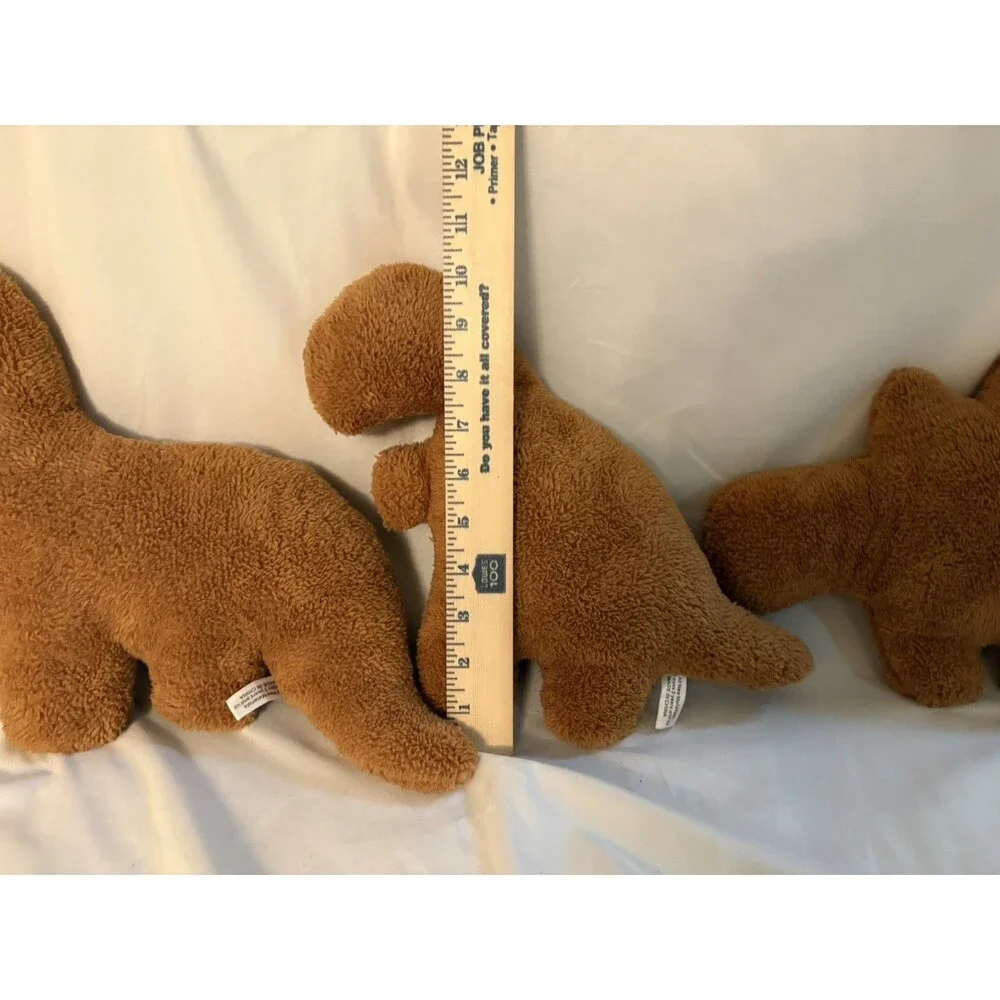 Dino Nugget Pillow Set Of 3, Funny Chicken Nugget Plushie